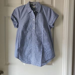 JCrew Short sleeve button down shirt